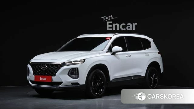 Hyundai Santa Fe TM 2018 Белый из Кореи