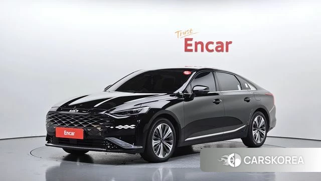 Kia K8 Hybrid 2024 Черный из Кореи