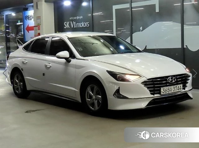 Hyundai Sonata (DN8) 2019 Белый из Кореи
