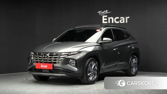 Hyundai Tucson Hybrid (NX4) 2022 Серый из Кореи