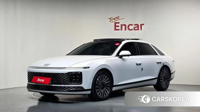 Hyundai Grandeur Hybrid (GN7) 2024 Белый из Кореи