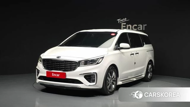 Kia The New Carnival 2018 Белый из Кореи