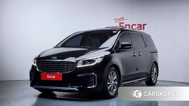 Kia The New Carnival 2019 Черный из Кореи