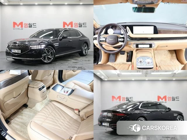 Genesis G90 (RS4) 2024 Черный из Кореи