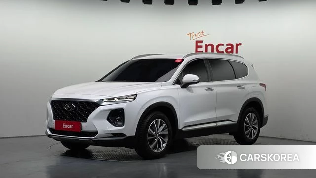 Hyundai Santa Fe TM 2020 Белый из Кореи