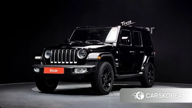Jeep Wrangler (JL) 2021 Черный из Кореи