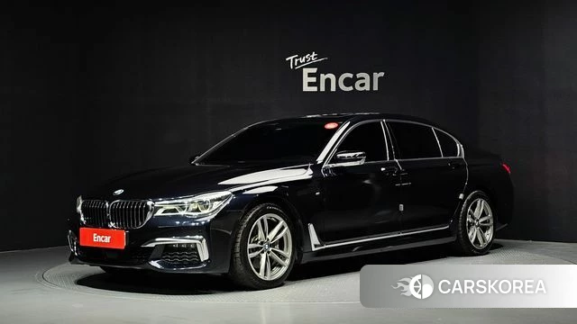 BMW 7 Series (G11) 2018 Черный из Кореи