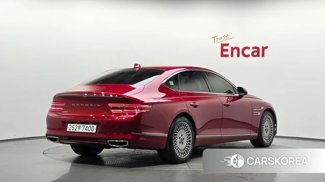 Genesis G80 (RG3) 2022 Красный из Кореи