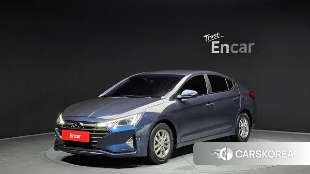 Hyundai The New Avante AD 2019 Синий из Кореи