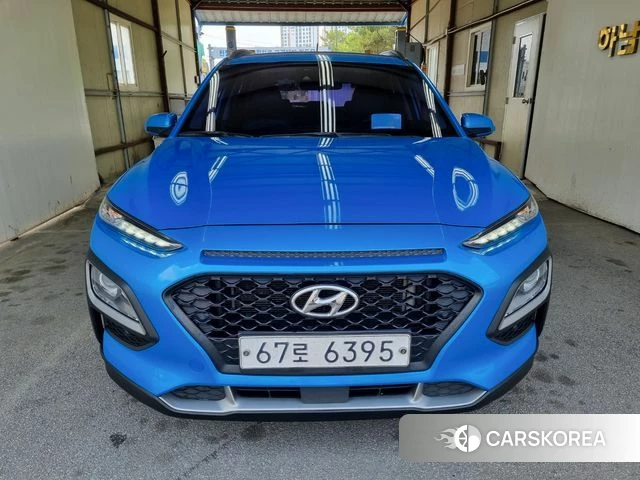 Hyundai Kona 2018 Синий из Кореи
