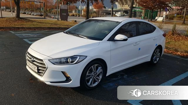 Hyundai Avante AD 2018 Белый из Кореи