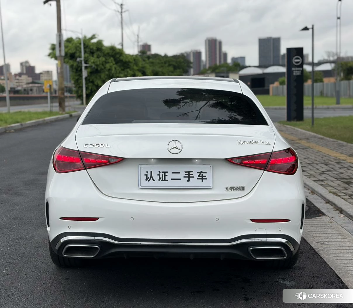 Mercedes-Benz C-class 2022 Белый из Китая