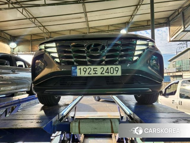 Hyundai Tucson Hybrid (NX4) 2023 Серый из Кореи