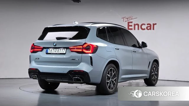 BMW X3 (G01) 2023 Цвет галактики из Кореи