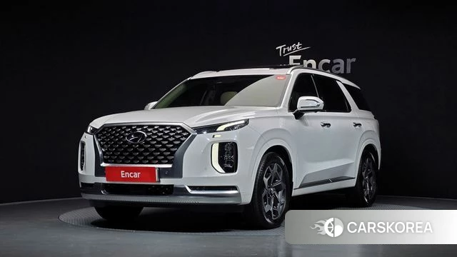 Hyundai Palisade 2021 Белый из Кореи