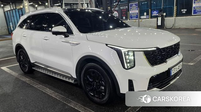 Kia The New Sorento 4th Generation 2023 Белый из Кореи