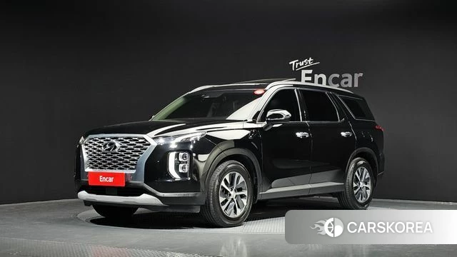 Hyundai Palisade 2021 Черный из Кореи