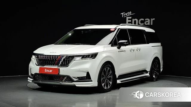Kia Carnival 4th generation 2022 Белый из Кореи