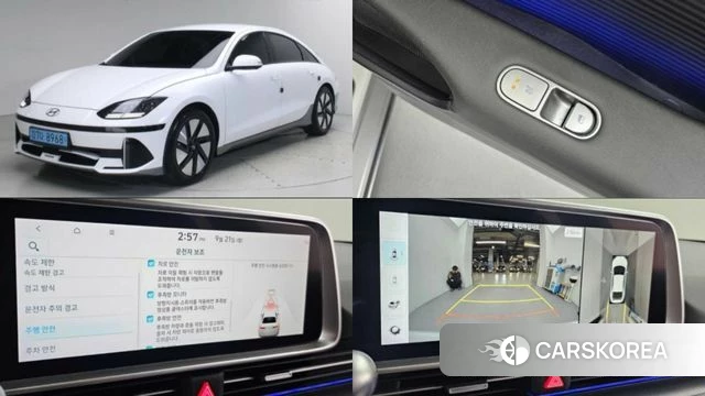 Hyundai Ionic 6 2024 Белый из Кореи