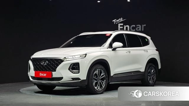 Hyundai Santa Fe TM 2019 Белый из Кореи