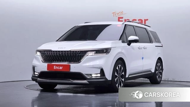 Kia Carnival 4th generation 2023 Белый из Кореи