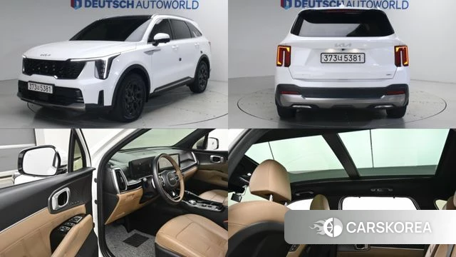 Kia The New Sorento 4th Generation 2024 Белый из Кореи