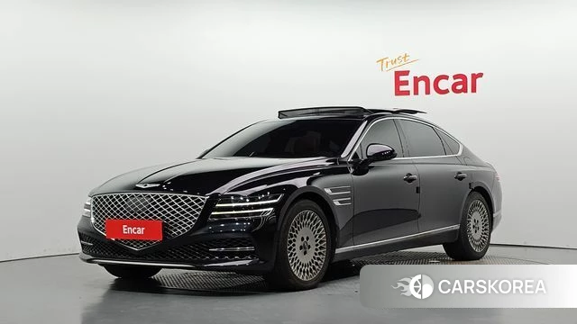 Genesis G80 (RG3) 2021 Черный из Кореи