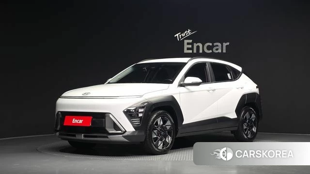 Hyundai Kona Hybrid (SX2) 2023 Белый из Кореи