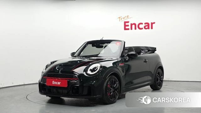 Mini Cooper S Convertible 2023 Зеленый из Кореи