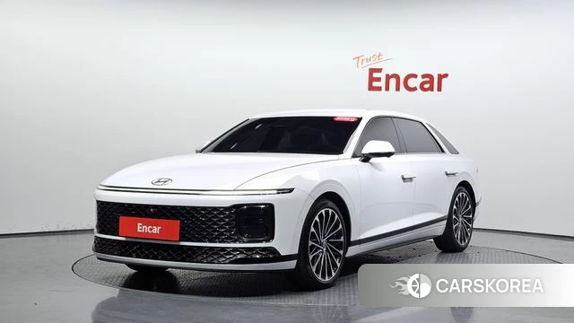 Hyundai Grandeur Hybrid (GN7) 2023 Белый из Кореи