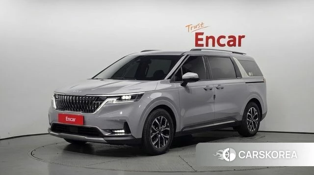 Kia Carnival 4th generation 2023 Серый из Кореи