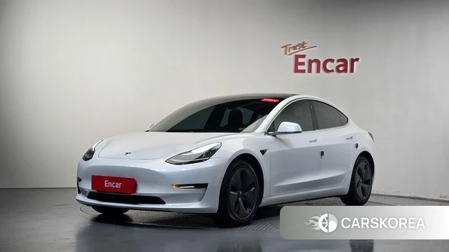 Tesla Model 3 2020 Белый из Кореи