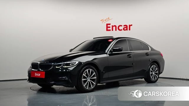 BMW 3 Series (G20) 2021 Черный из Кореи