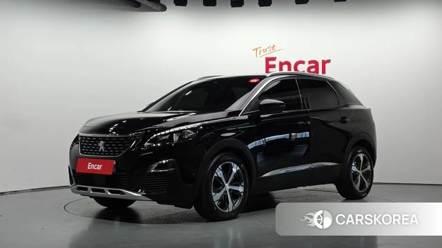 Peugeot 3008 second generation 2019 Черный из Кореи