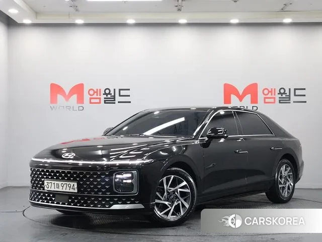 Hyundai Grandeur (GN7) 2024 Черный из Кореи