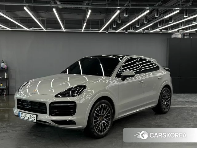 Porsche Cayenne (PO536) 2021 Серебристо-серый из Кореи