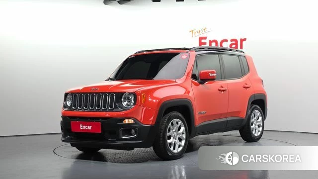 Jeep Renegade 2018 Оранжевый из Кореи