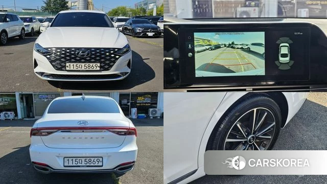 Hyundai The New Grandeur IG 2020 Белый из Кореи