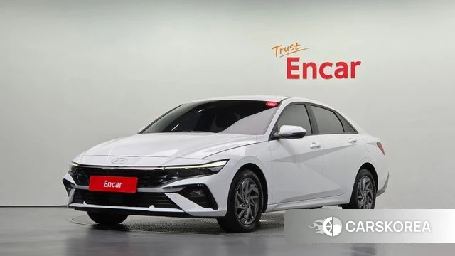 Hyundai The New Avante (CN7) 2023 Белый из Кореи