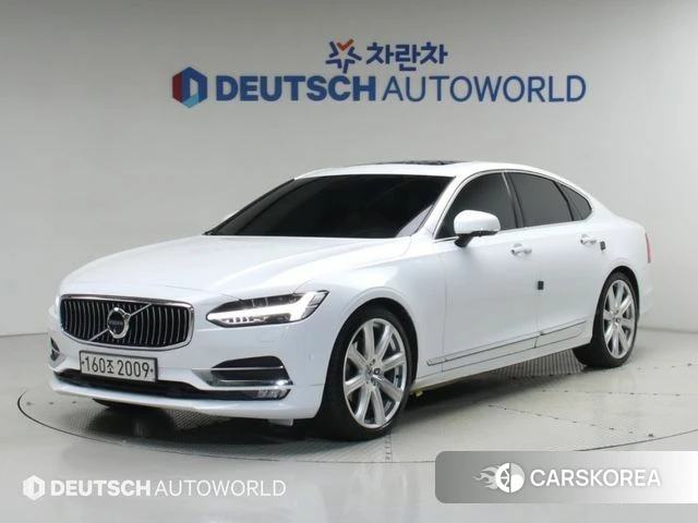 Volvo S90 2019 Белый из Кореи