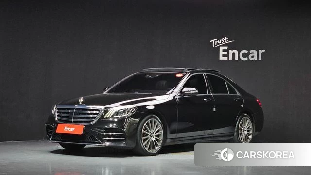 Mercedes-Benz S-Class W222 2018 Черный из Кореи