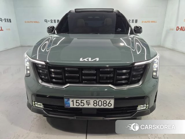 Kia The New Sorento 4th Generation 2024 Темно-зеленый из Кореи