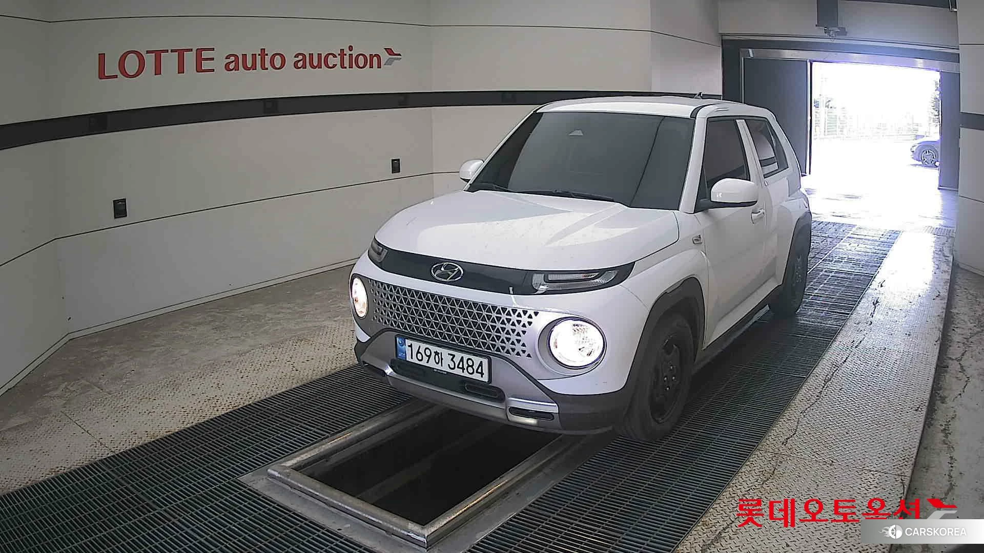 Hyundai Casper 2022 Atlas White из Кореи