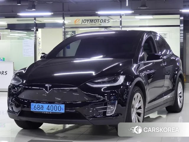 Tesla Model X 2020 Черный из Кореи