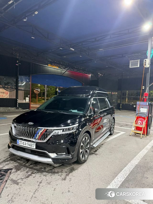 Kia Carnival 4th generation 2021 Черный из Кореи