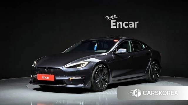 Tesla Model S 2024 Серый из Кореи