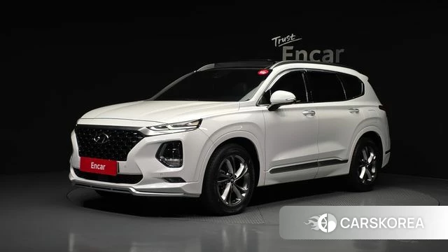 Hyundai Santa Fe TM 2018 Белый из Кореи