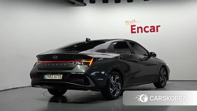 Hyundai The New Avante Hybrid (CN7) 2023 Серый из Кореи