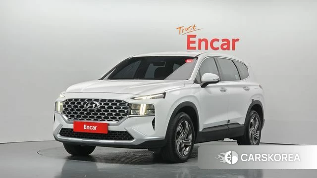 Hyundai The New Santa Fe 2021 Белый из Кореи