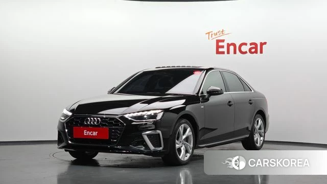 Audi A4 (B9) 2021 Черный из Кореи